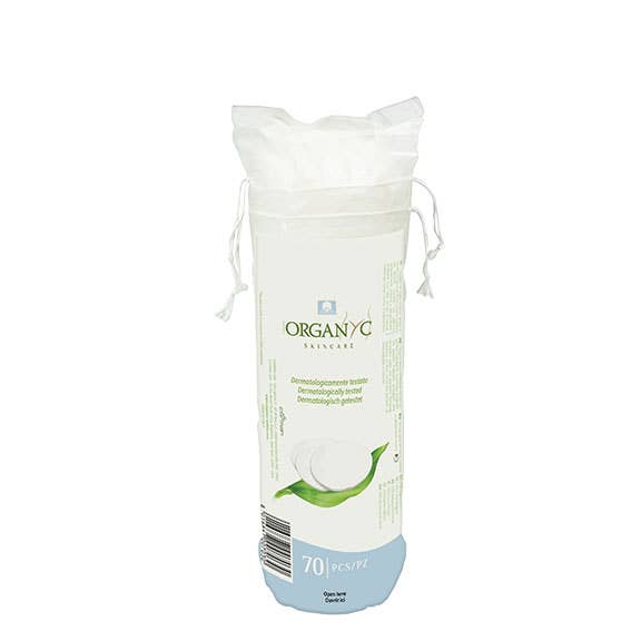 Organyc 100% Organic Cotton Beauty Round Pads (biodegradable)