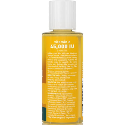 Jason Vitamin E 45,000 IU Maximum Strength Oil 2oz