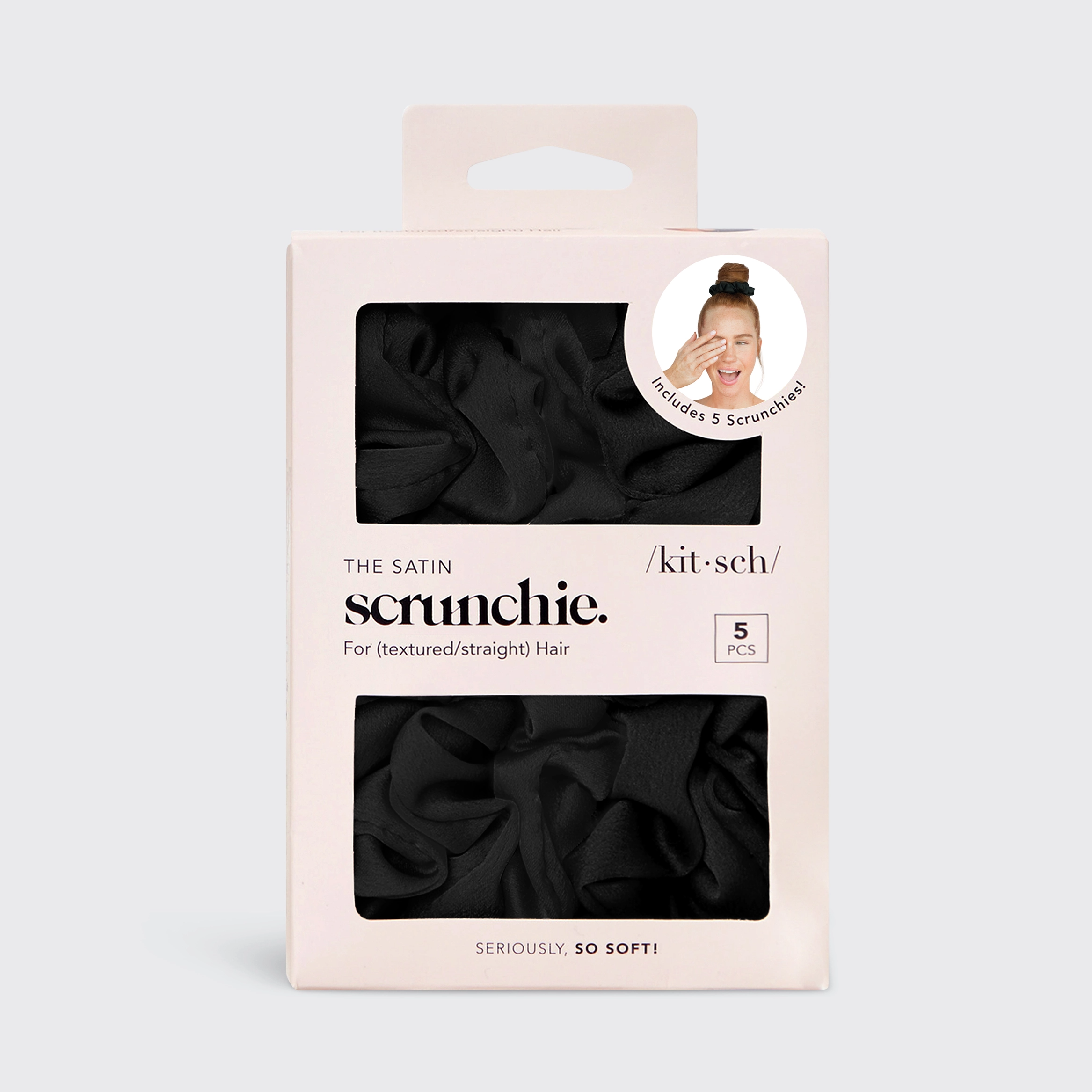 Kitsch Satin Sleep Scrunchies 5pc