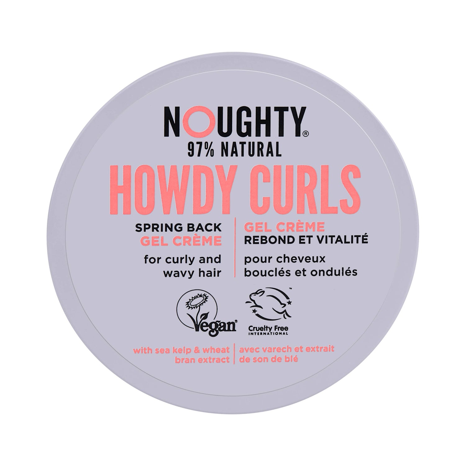 Noughty Howdy Curls Spring Back Gel Crème 200ml