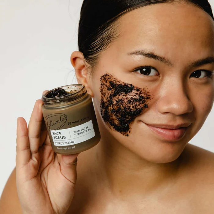 UpCircle Face Scrub with Coffee + Rosehip - CITRUS BLEND