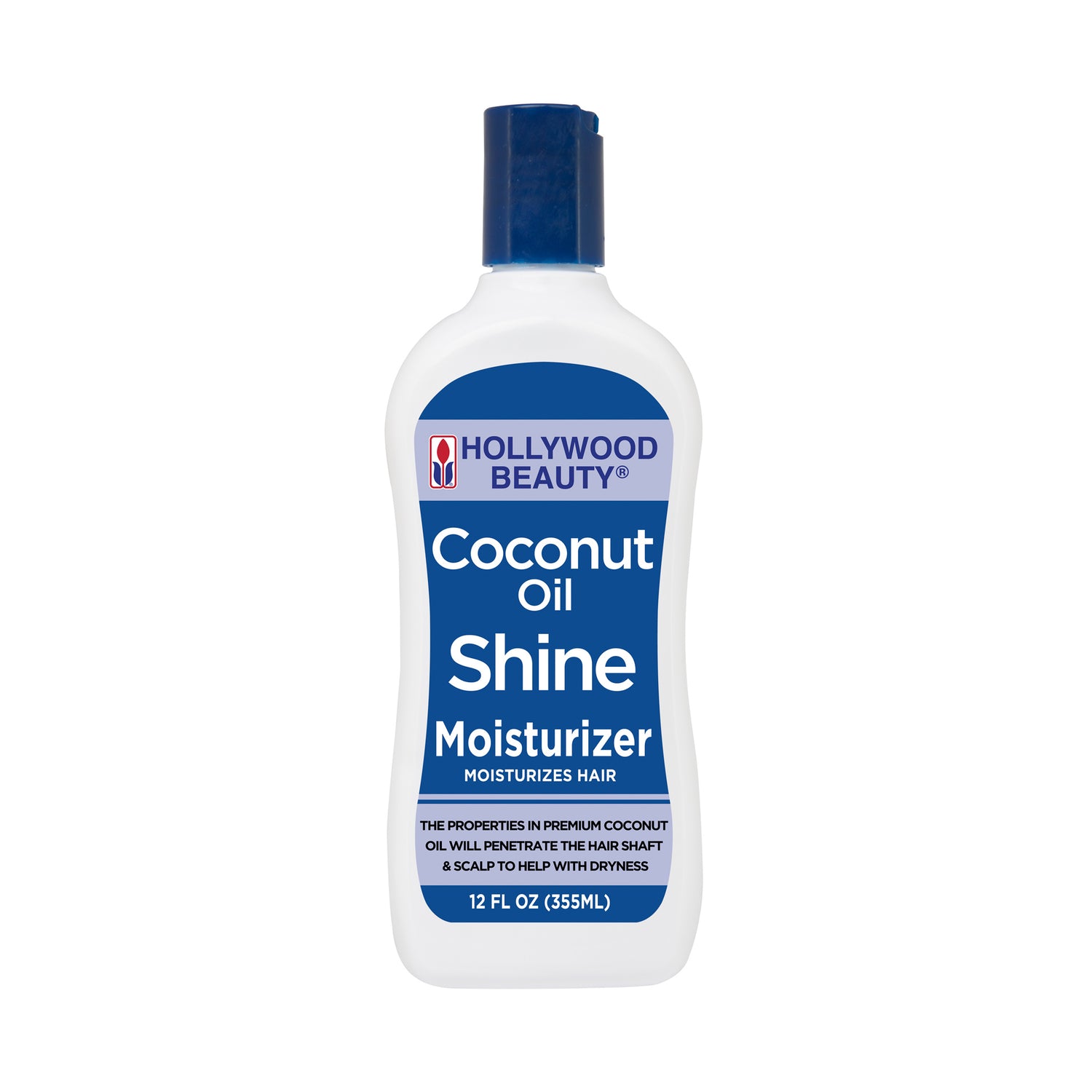 Hollywood Beauty Coconut Oil Shine Moisturizer 12oz