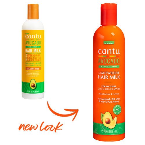 Cantu Avocado Hydrating Lightweight Hair Milk For Natural Curls, Coils &amp; Waves 12oz