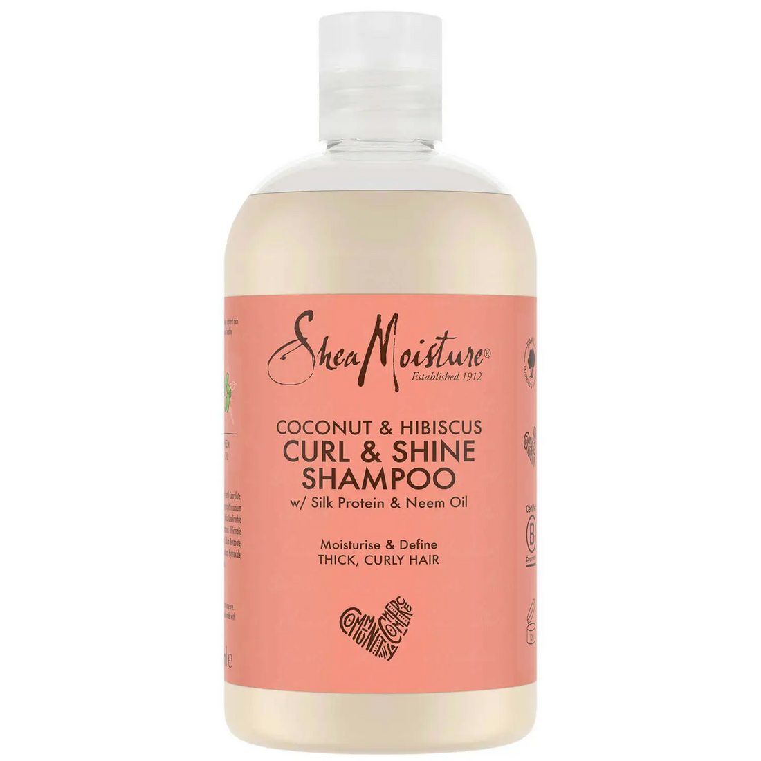 SheaMoisture Coconut &amp; Hibiscus Curl &amp; Shine Shampoo 13oz