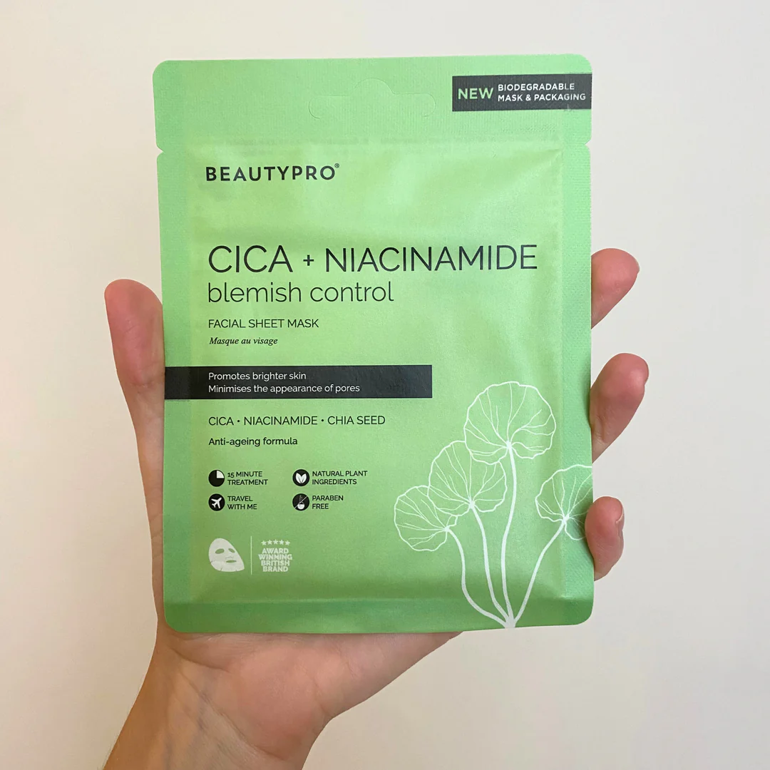 Beauty Pro Cica + Niacinamide Blemish Control Mask