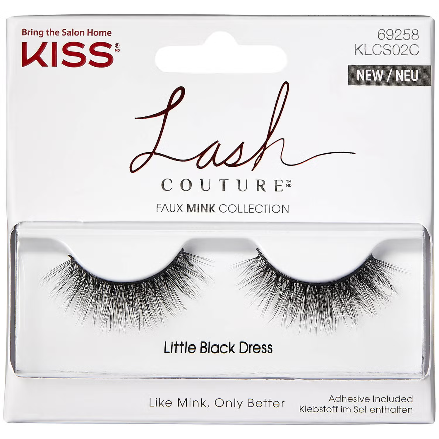 Kiss Lash Couture Faux Mink Singles - Little Black Dress