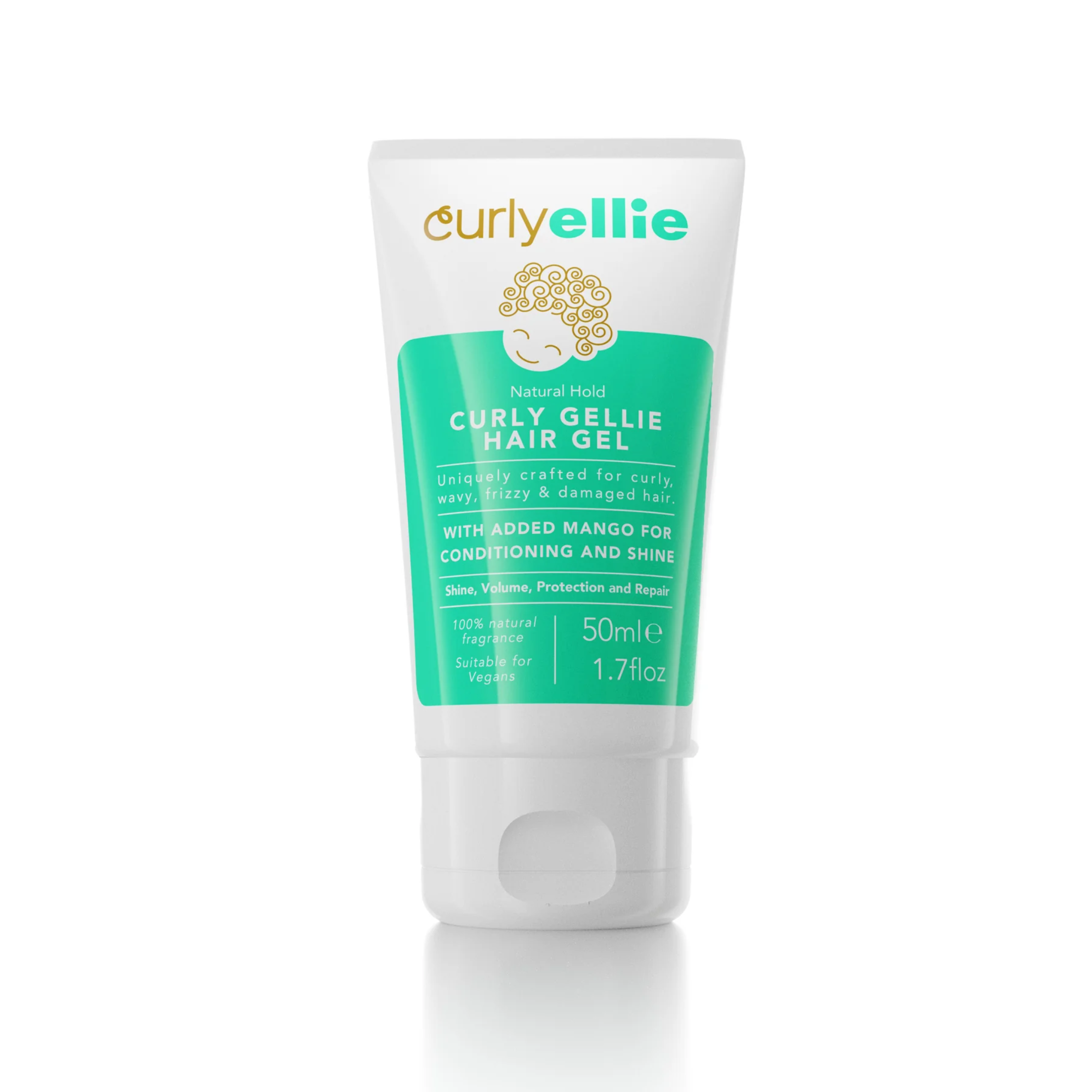 CurlyEllie Natural Hold Hair Gel