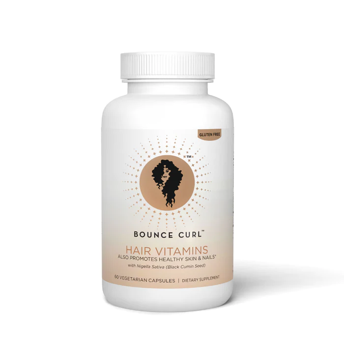 Bounce Curl Hair Vitamins with Nigella Sativa - 60 Capsules