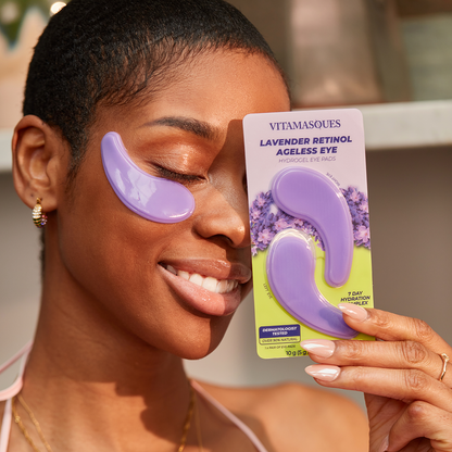 Vitamasques Lavender Retinol Ageless Eye Hydrogel Eye Pads - 1 Pair