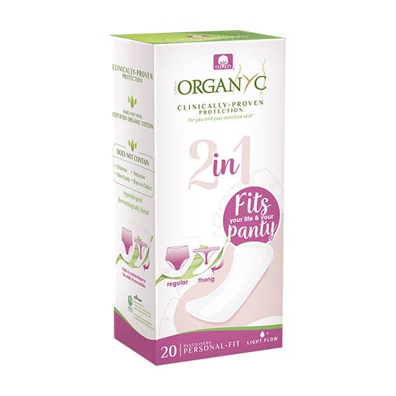 Organyc 2 in 1 Panty Liners 20