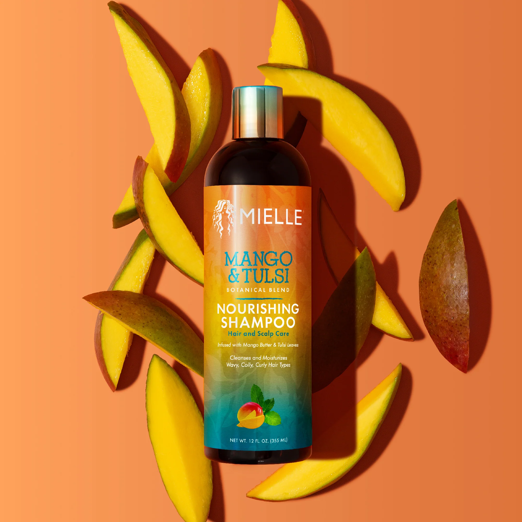 Mielle Mango &amp; Tulsi Nourishing Shampoo