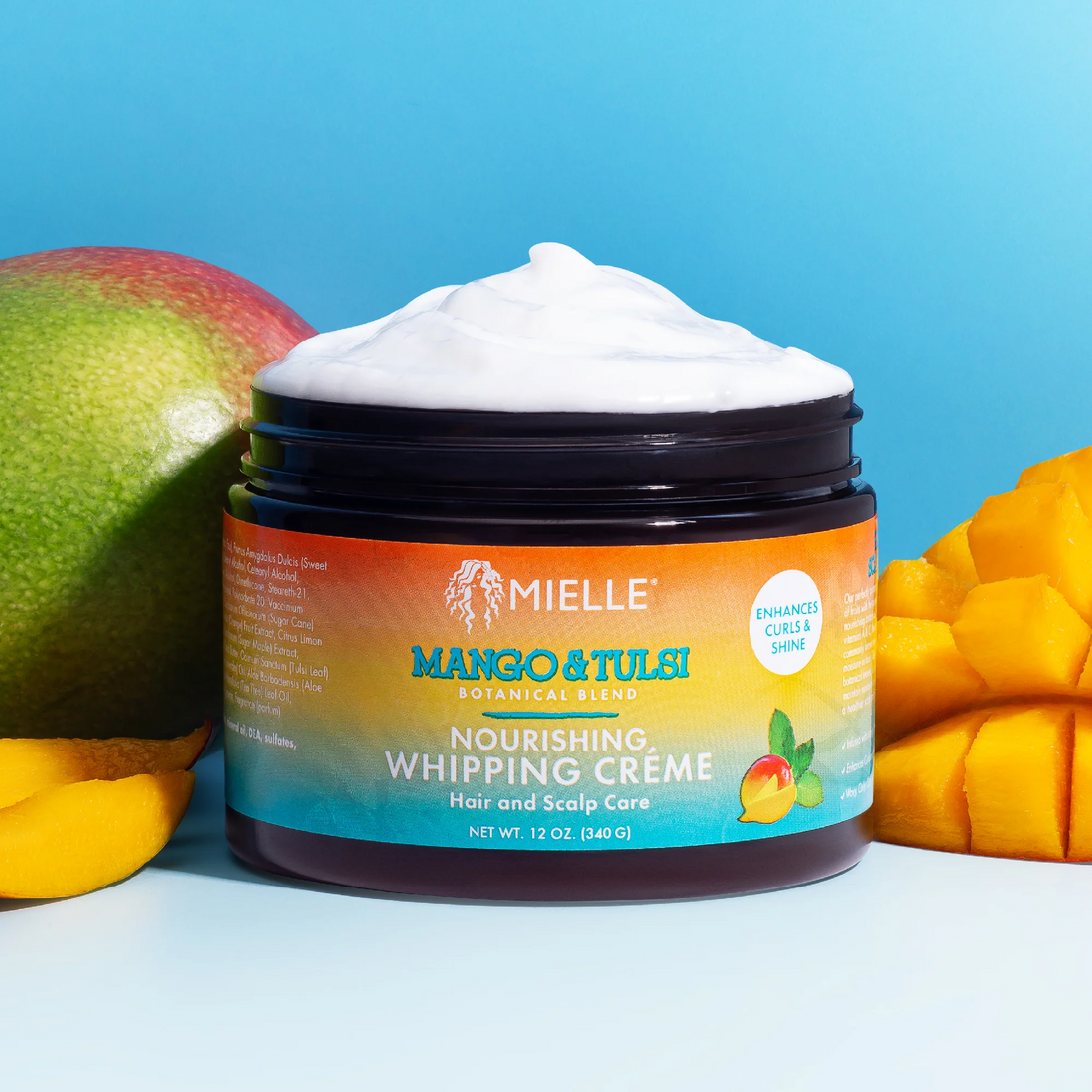 Mielle Mango &amp; Tulsi Nourishing Whipping Crème 12oz