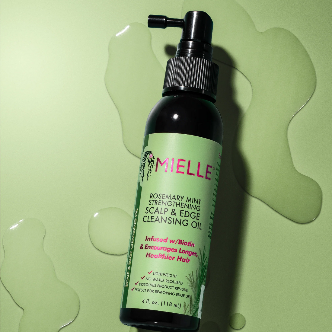 Mielle Organics Rosemary Mint Scalp &amp; Edge Cleansing Oil 4oz