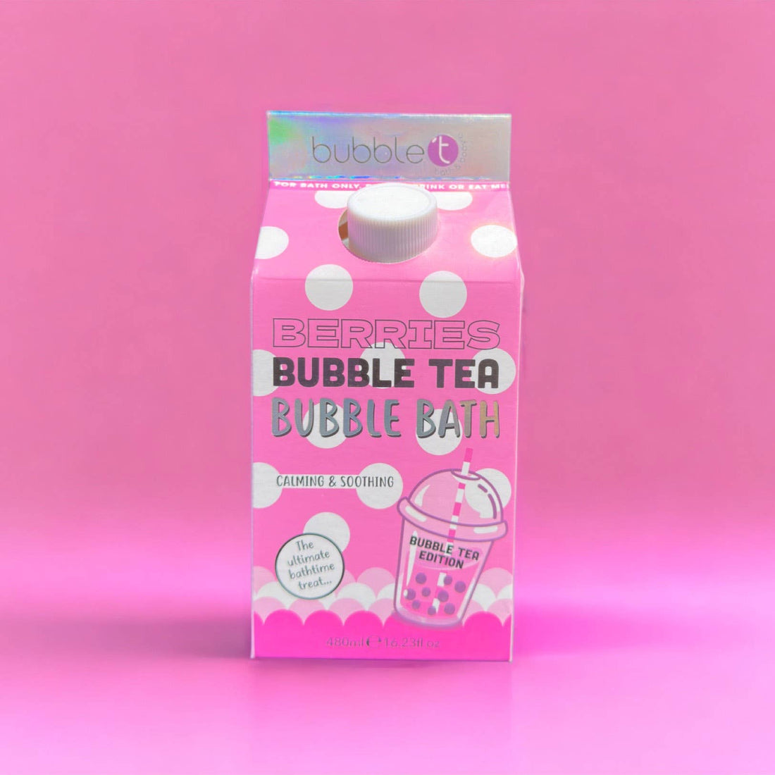 Bubble T Bubble Tea Berries Bubble Bath (480ml)