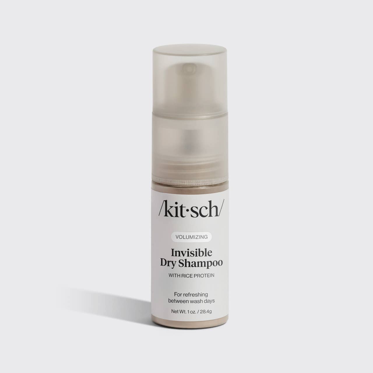 Kitsch Volumizing Rice Protein Dry Shampoo - Invisible Pump 1 oz