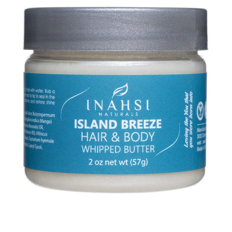 Inahsi Naturals Island Breeze Hair &amp; Body Whipped Butter