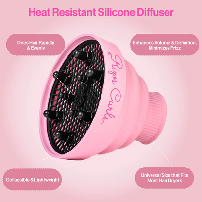 Rizos Curls Pink Collapsible Diffuser