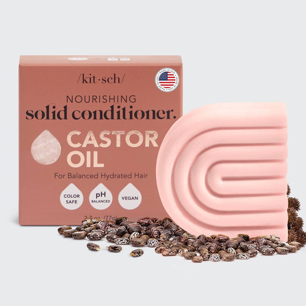 Kitsch Castor Oil Nourishing Conditioner Bar 2.7oz