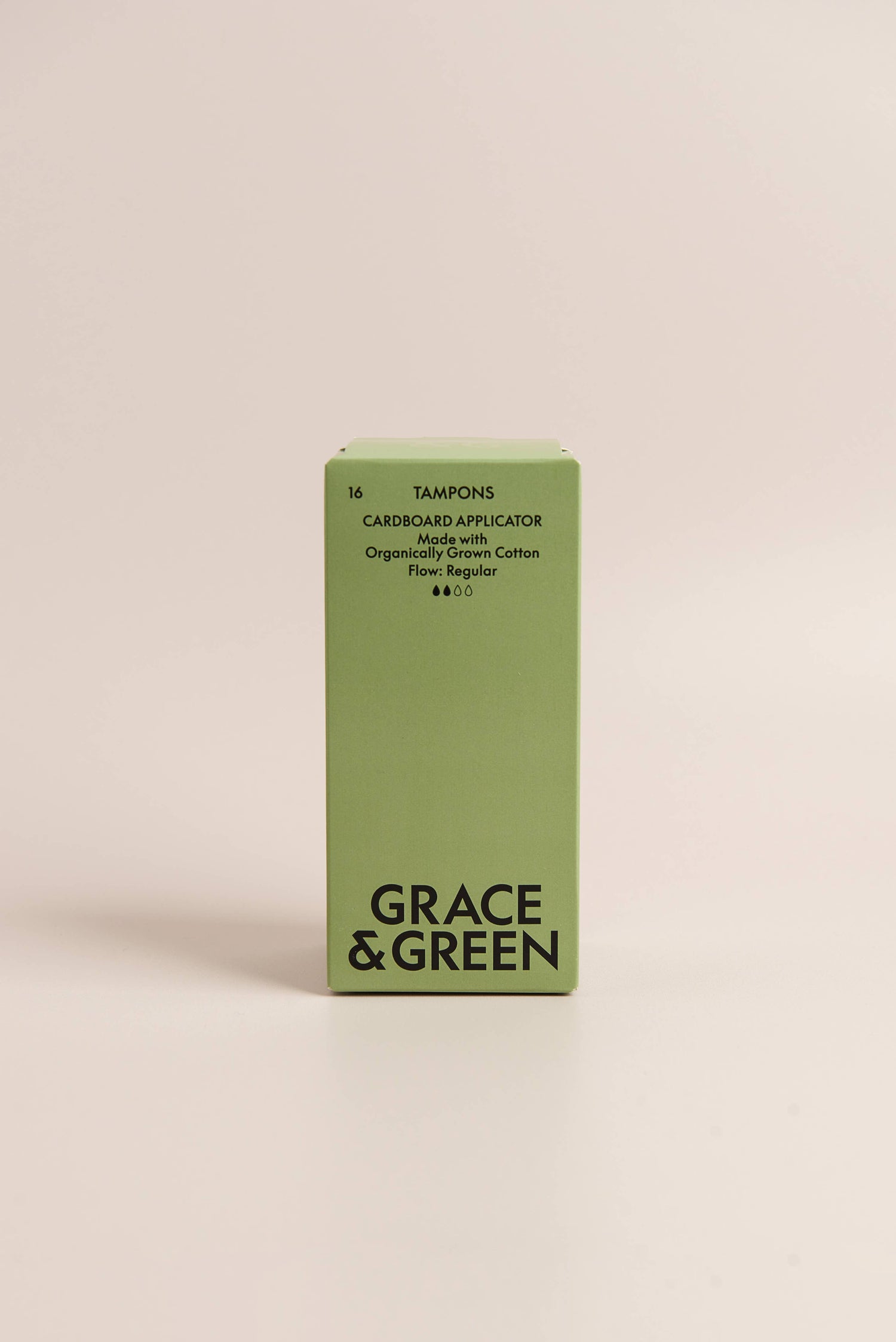 Grace &amp; Green Applicator Tampons - Regular