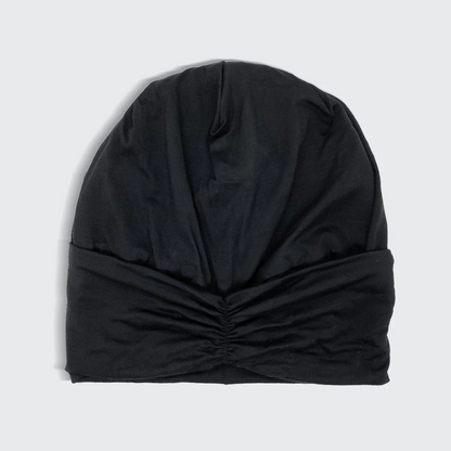 Kitsch Sleep Beanie with Satin lining - Black