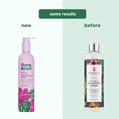 Flora &amp; Curl Sweet Hibiscus Curl Activating Lotion