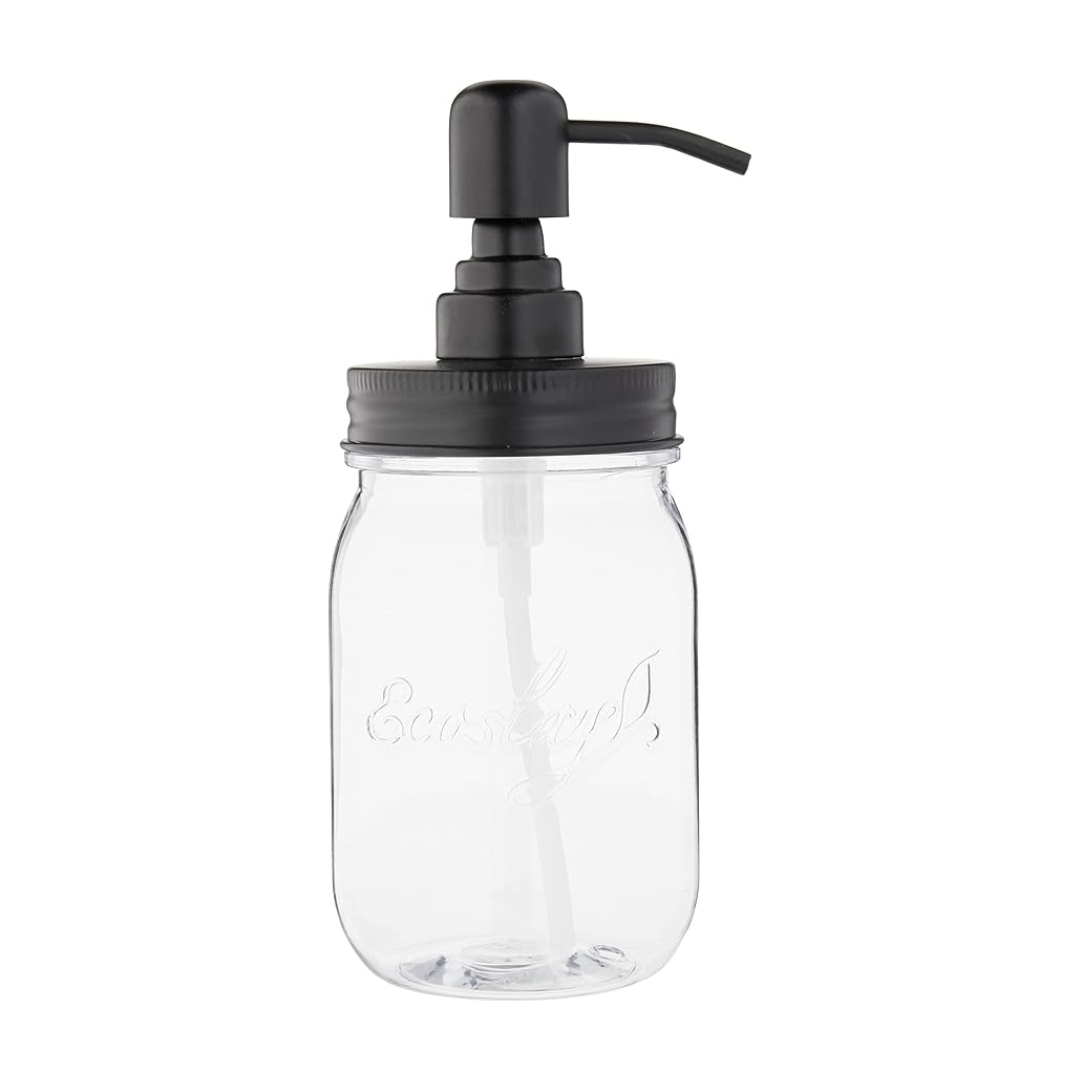 Ecoslay Reusable Mason Jar and Pump Top