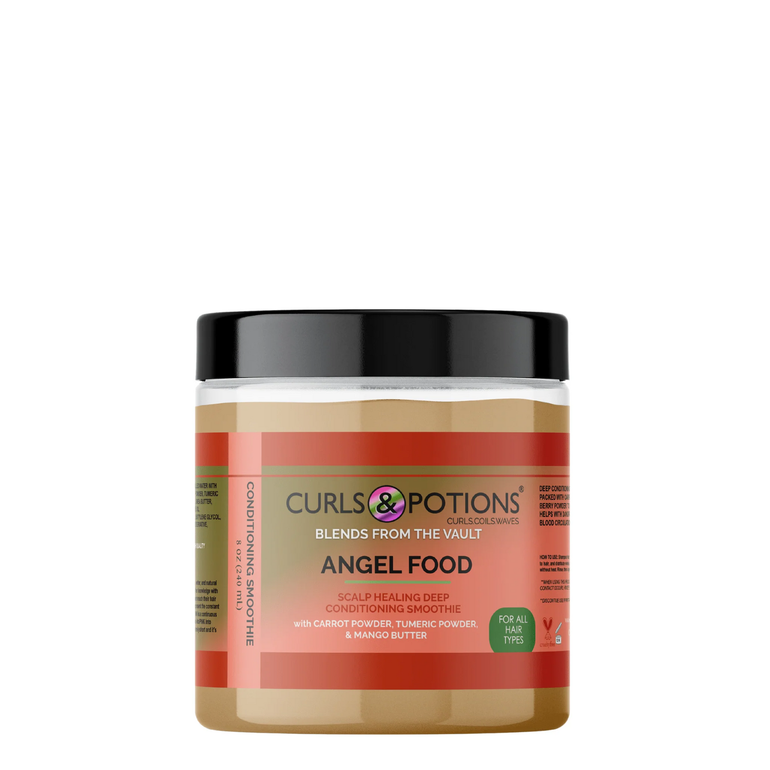 Curls &amp; Potions Blends Angel Food Deep Conditioning Smoothie 8oz