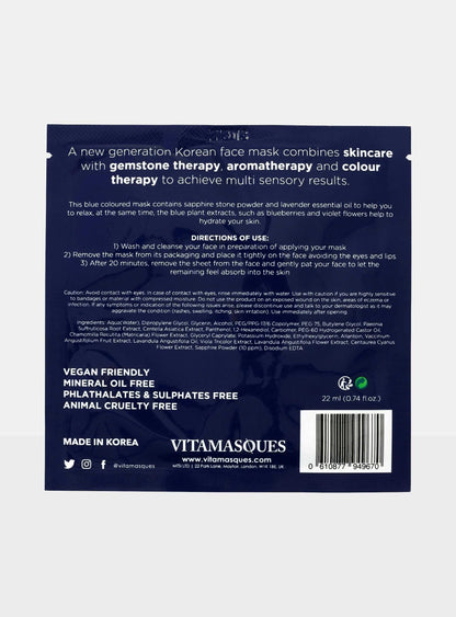 Vitamasques Sapphire Face Sheet Mask