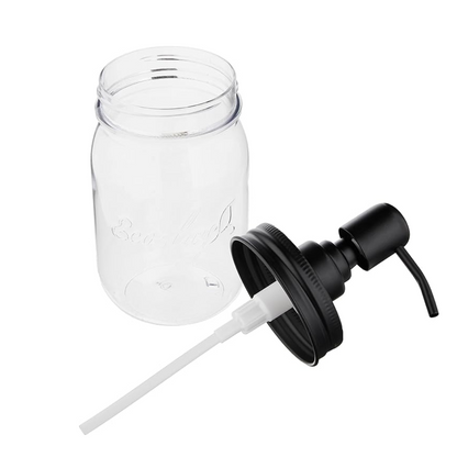 EcoSlay Reusable Mason Jar and Pump Top