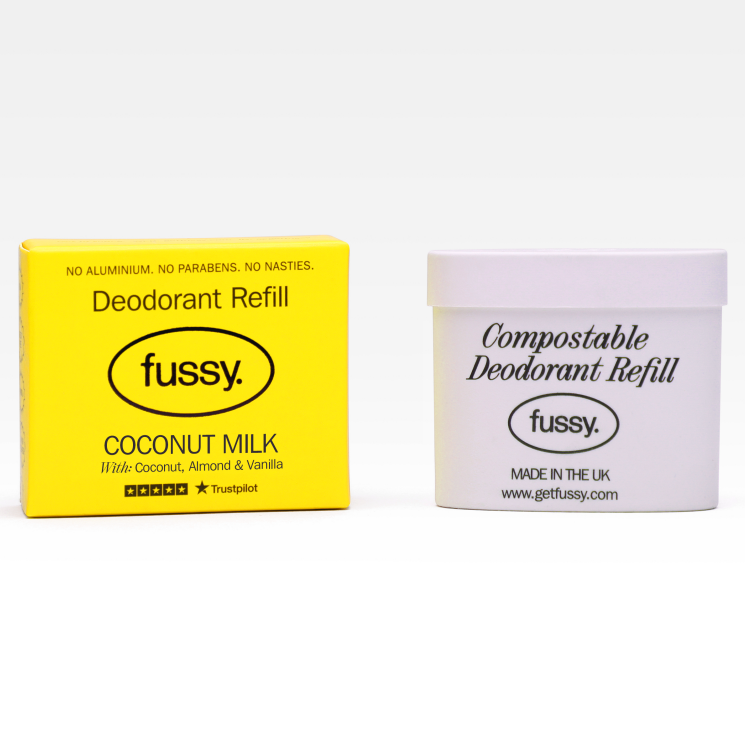 Fussy Natural Deodorant Coconut Milk Refill