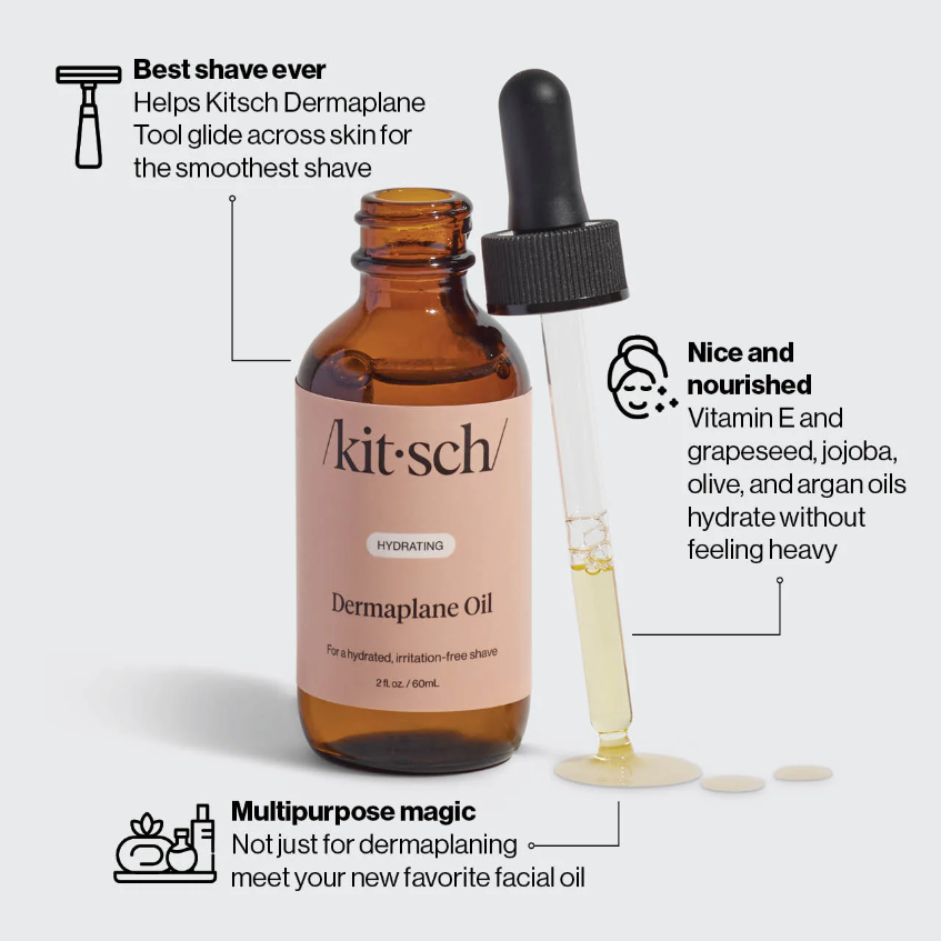 Kitsch Hydrating Dermaplane Oil 60ml