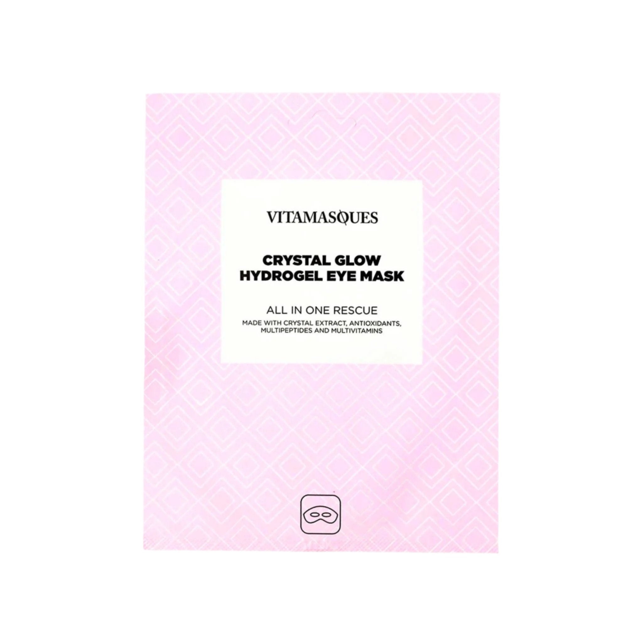 Vitamasques Crystal Glow Hydrogel Repairing Eye Mask