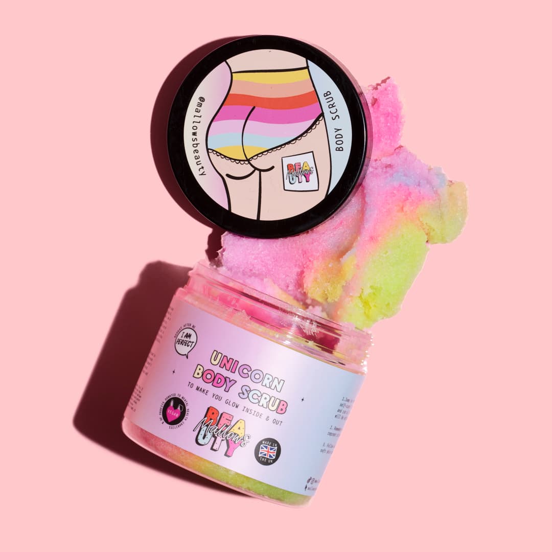 Mallows Beauty Unicorn Body Scrub 200g