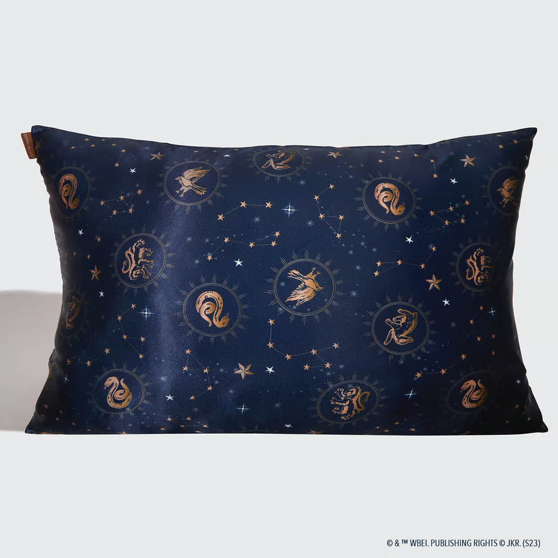 Kitsch x Harry Potter Satin Pillowcase - Midnight at Hogwarts (Blue)