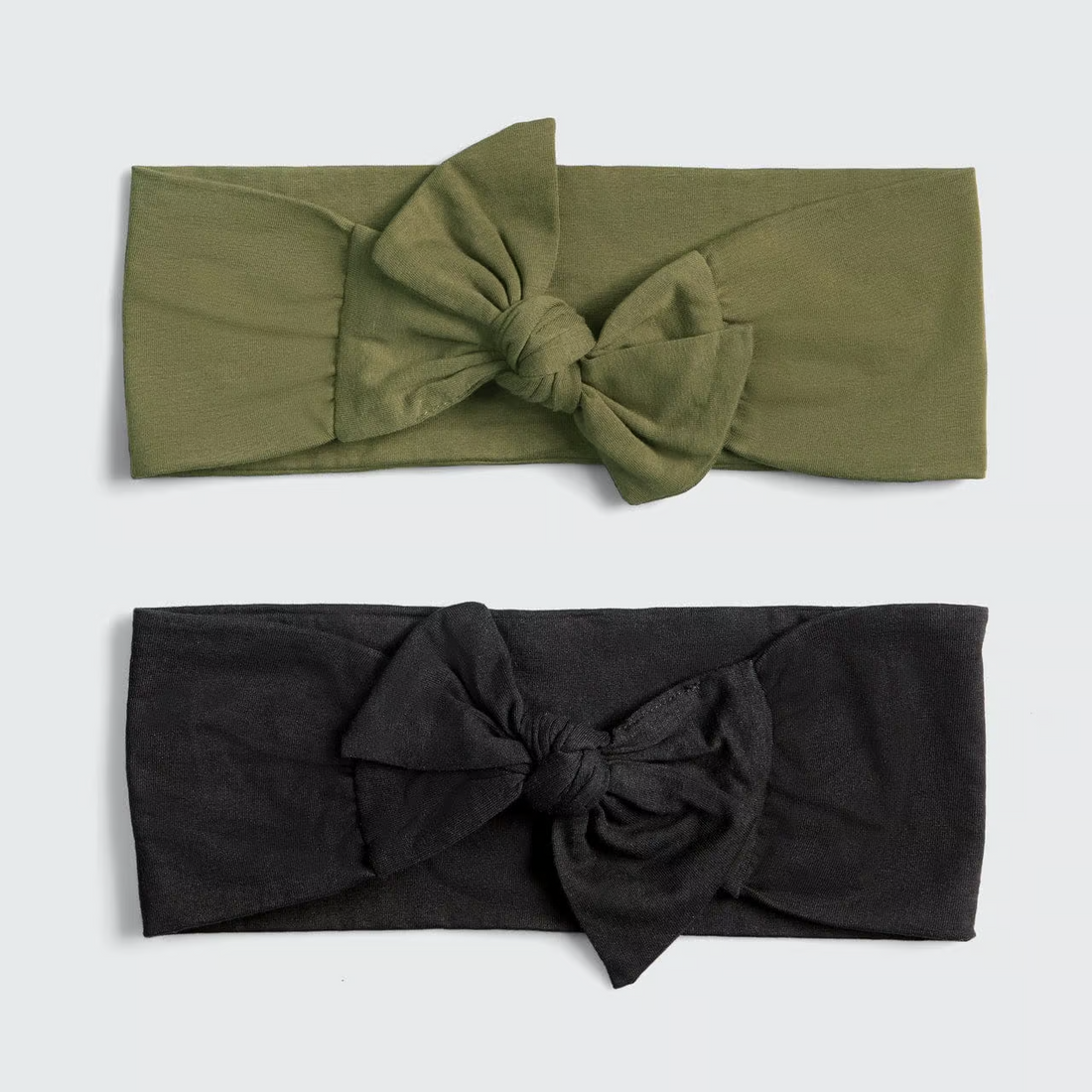 Kitsch Cotton Adjustable Headband 2pc - Moss