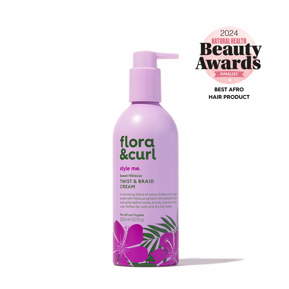 Flora &amp; Curl Sweet Hibiscus Twist &amp; Braid Cream 300ml