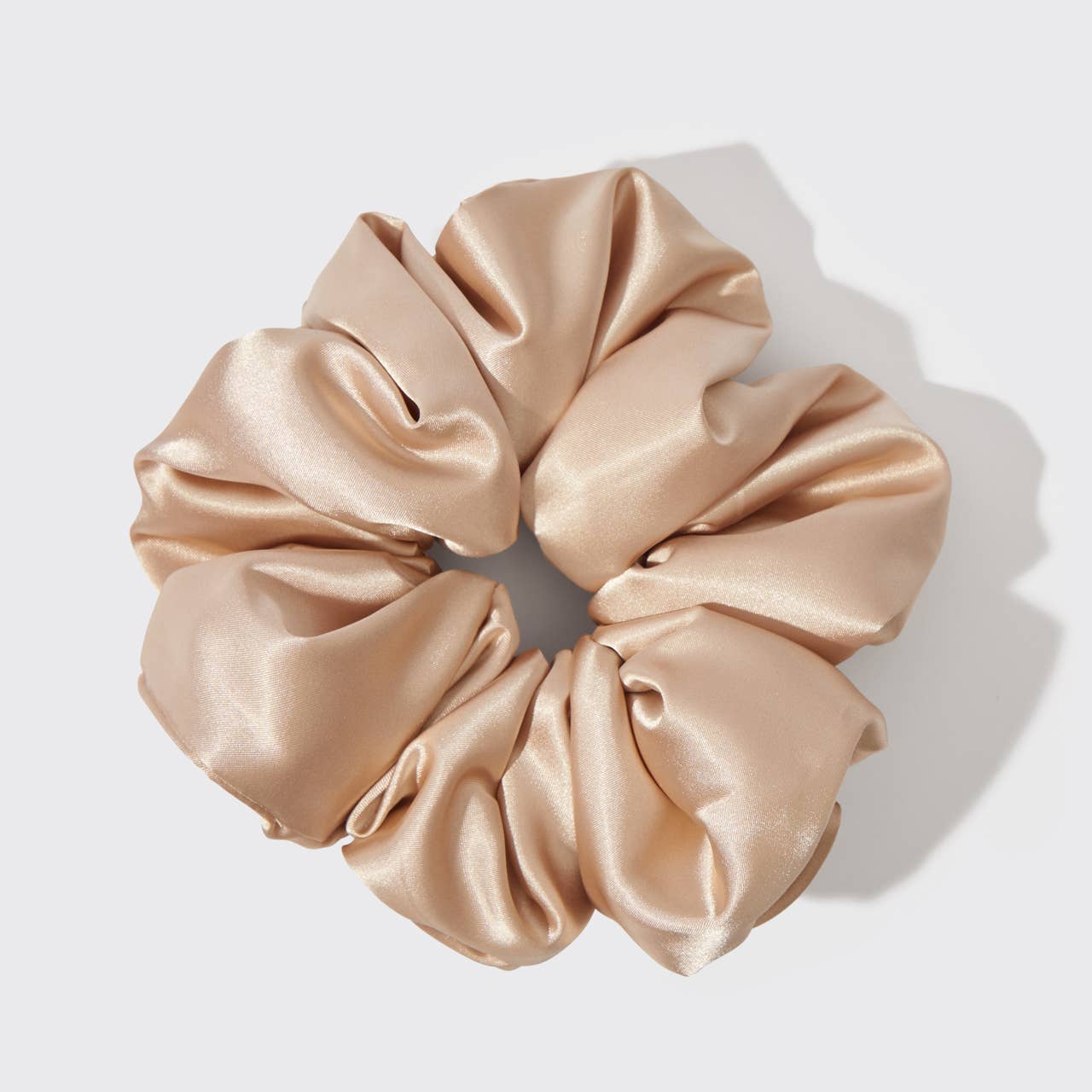 Kitsch Holiday Cloud 9 Satin Pillow Scrunchie 1pc - Champagne