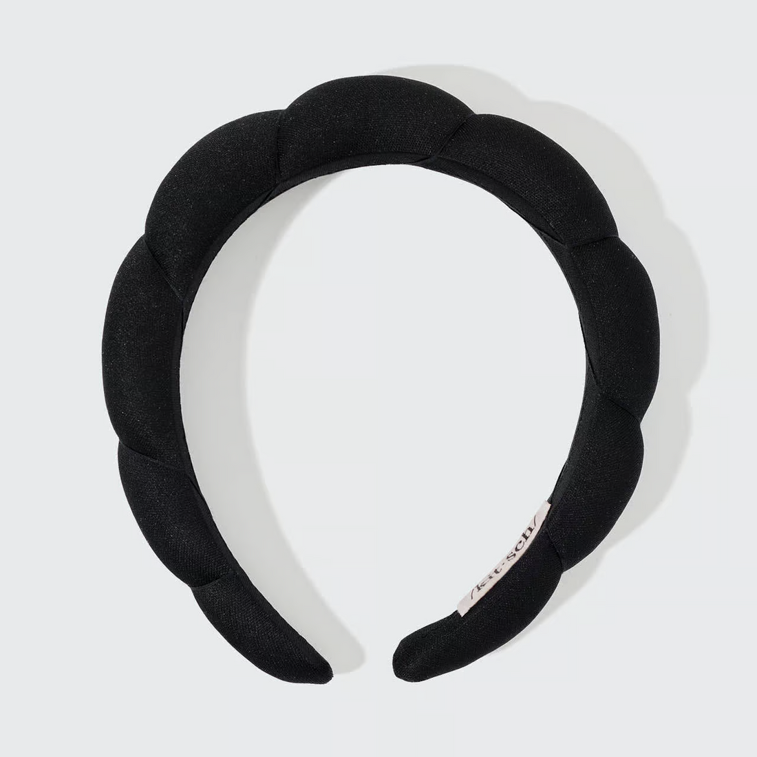 Kitsch Recycled Fabric Cloud Headband - Black