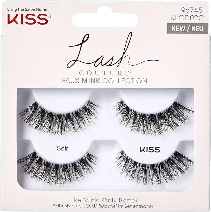 Kiss Lash Couture Faux Mink Double Pack - Soir