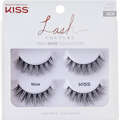 Kiss Lash Couture Faux Mink Double Pack - Muse