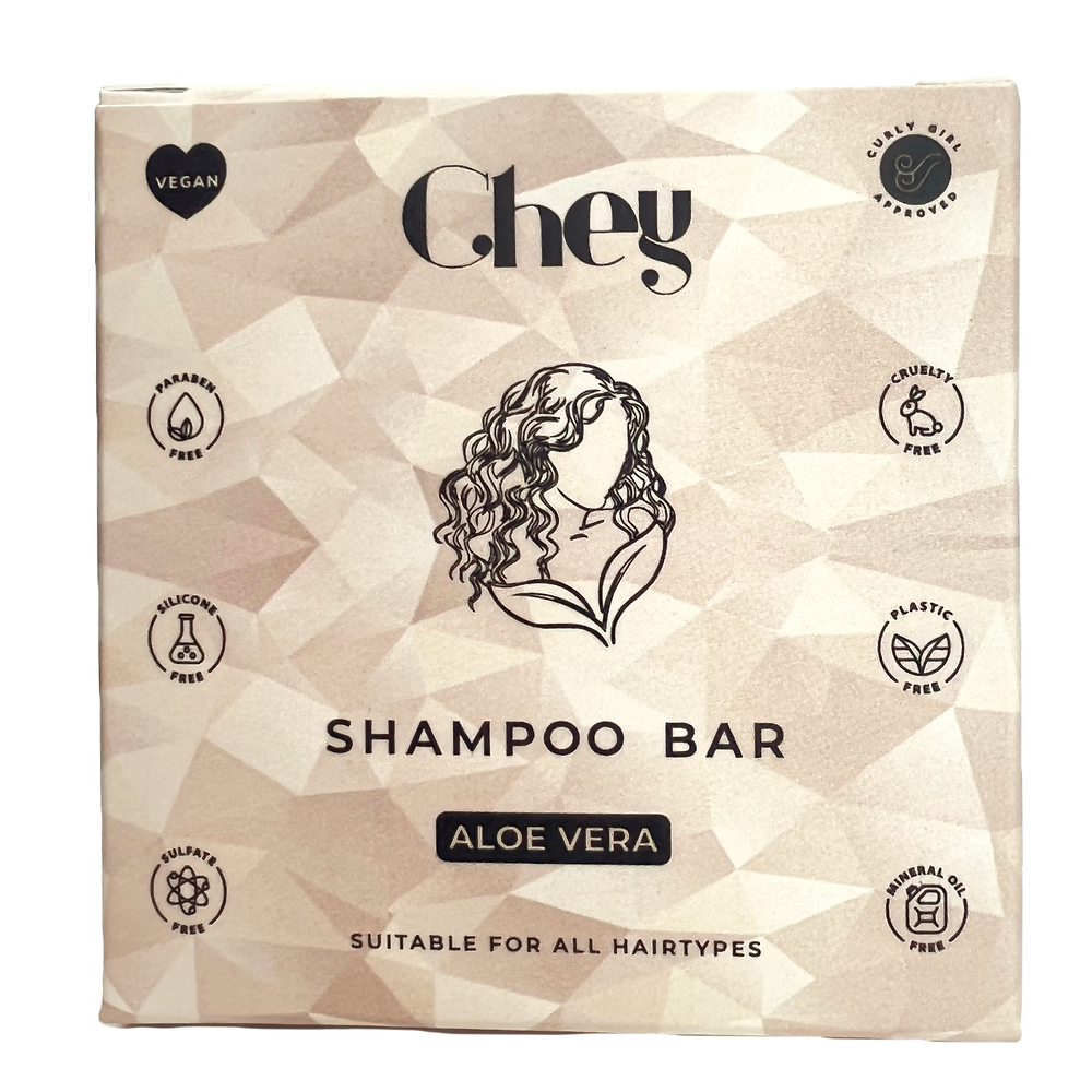 Chey Solid Shampoo Bar - Aloe Vera 60g