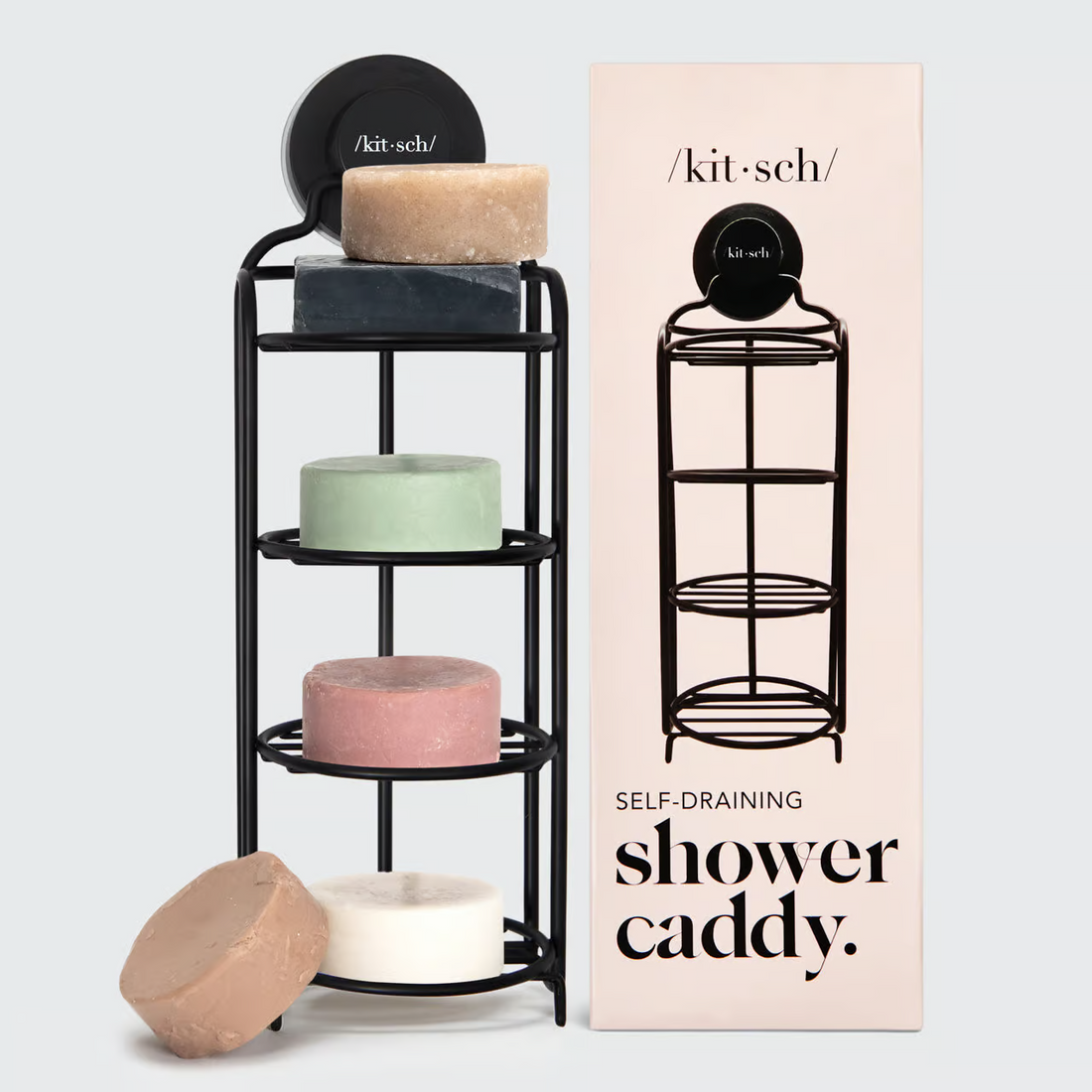 Kitsch Self-Draining Shower Caddy