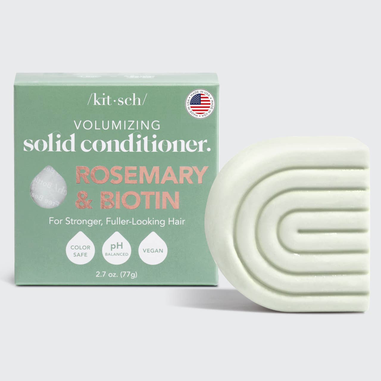 Kitsch Rosemary &amp; Biotin Volumizing Solid Conditioner Bar 2.7oz