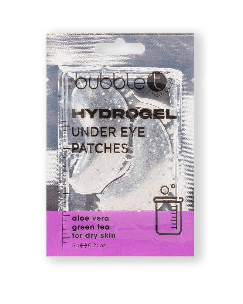 Bubble T Hydrogel Under Eye Patches - Aloe Vera &amp; Green Tea (1 Pair)