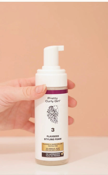 Pretty Curly Girl Flaxseed Styling Foam 150ml