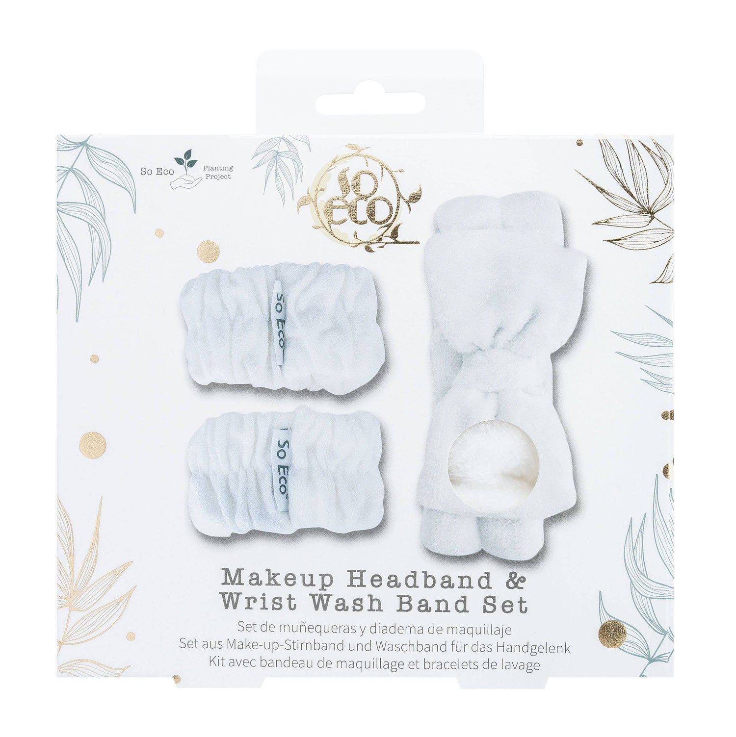 So Eco Makeup Headband &amp; Wrist Wash Band Set