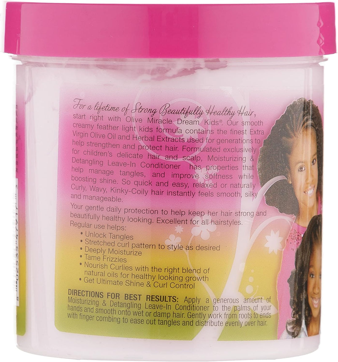 African Pride Dream Kids Olive Miracle Detangling Moisturising Leave-In Conditioner 15oz