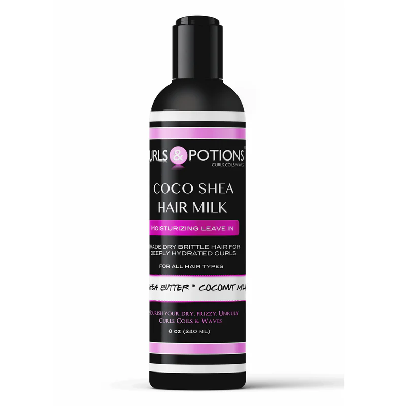 Curls &amp; Potions Coco Shea Hair Milk 8oz