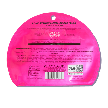 Vitamasques Love Struck Eye Mask