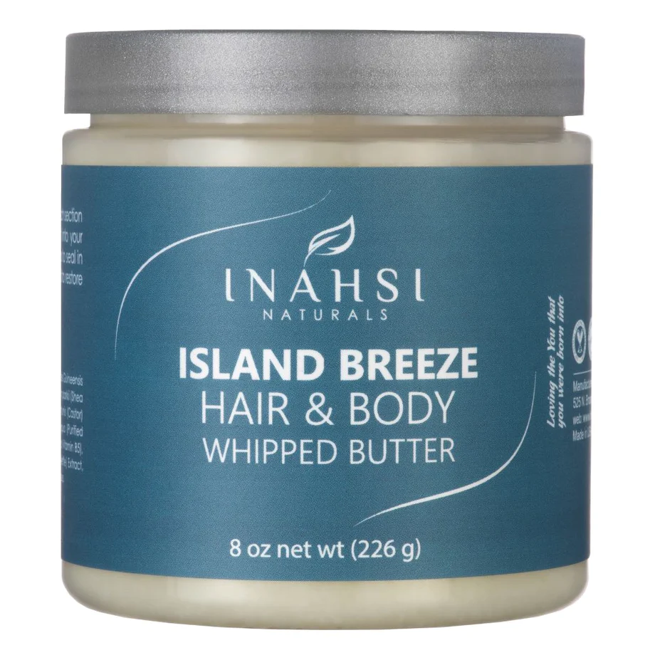 Inahsi Naturals Island Breeze Hair &amp; Body Whipped Butter